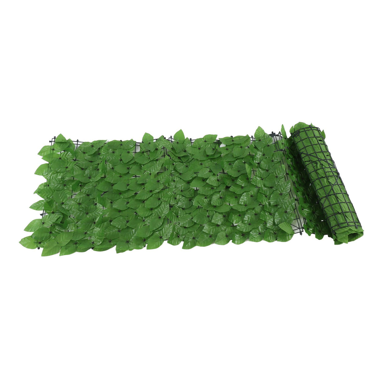 Faux Leaf Hedge Simulation Prevent Leaves Falling Off Decorative Artificial Fence Screen for Balcony Courtyard Emerald Green Epipremnum Aureum Leaf 0.5x3 Meters