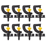 20pcs G Type Atomizing Nozzles Professional Humidification and Cooling Misting Nozzles for Farm Garden Outdoor Rotary Microspray - Front View