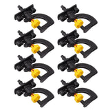 20pcs G Type Atomizing Nozzles Professional Humidification and Cooling Misting Nozzles for Farm Garden Outdoor Rotary Microspray - Top-Down View