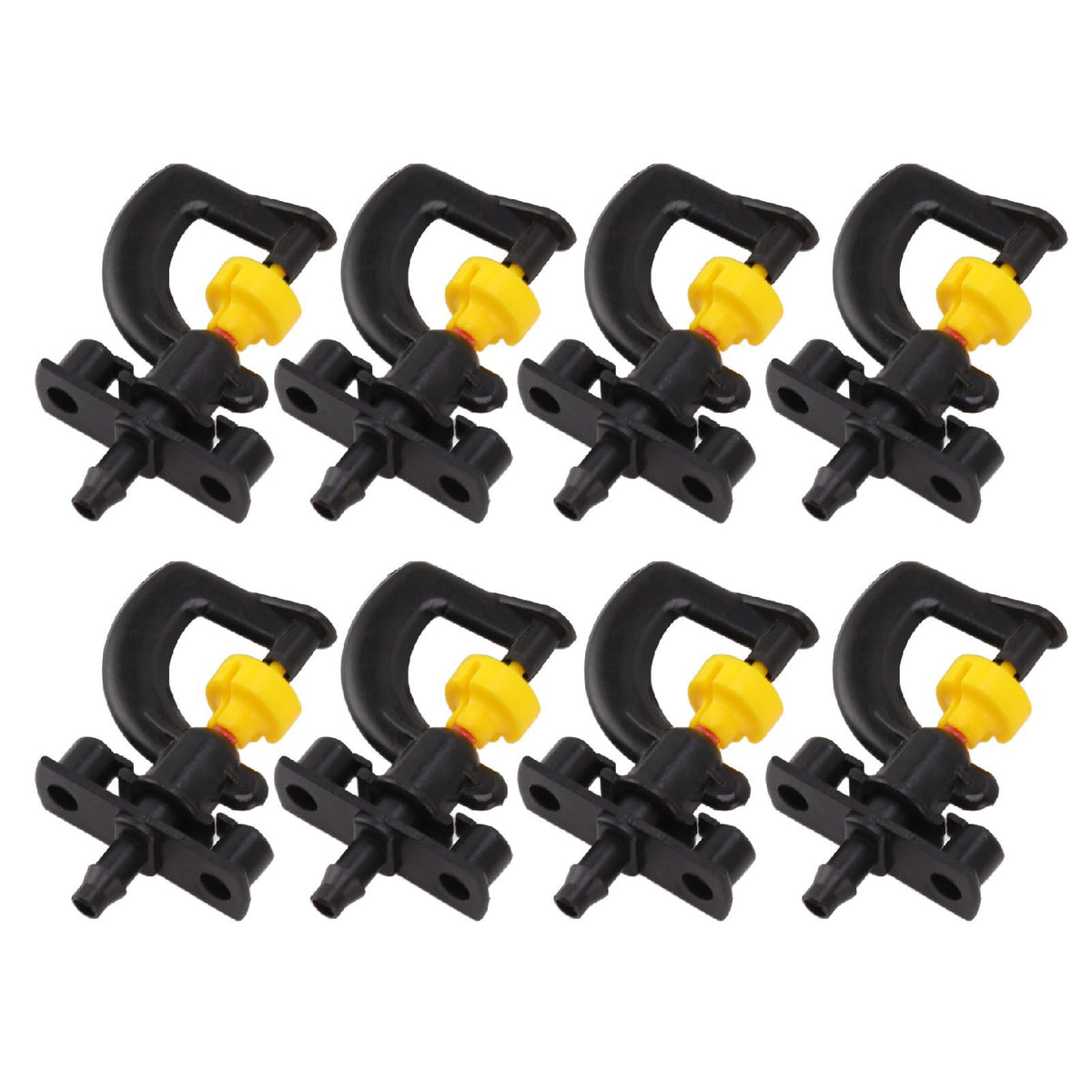 20pcs G Type Atomizing Nozzles Professional Humidification and Cooling Misting Nozzles for Farm Garden Outdoor Rotary Microspray