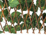 Artificial Hedges Fence Simulation Expandable Sun Protection Waterproof Artificial Topiary Hedge Plant for Garden Epipremnum Aureum Leaves - Extra Image