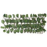 Artificial Hedges Fence Simulation Expandable Sun Protection Waterproof Artificial Topiary Hedge Plant for Garden Begonia Leaf