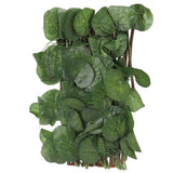 Artificial Hedges Fence Simulation Expandable Sun Protection Waterproof Artificial Topiary Hedge Plant for Garden Begonia Leaf