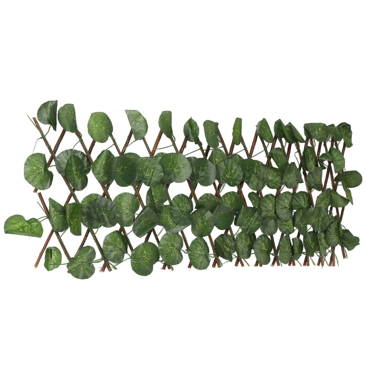 Artificial Hedges Fence Simulation Expandable Sun Protection Waterproof Artificial Topiary Hedge Plant for Garden Begonia Leaf