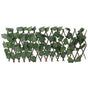 Artificial Hedges Fence Simulation Expandable Sun Protection Waterproof Artificial Topiary Hedge Plant for Garden Grape Leaves