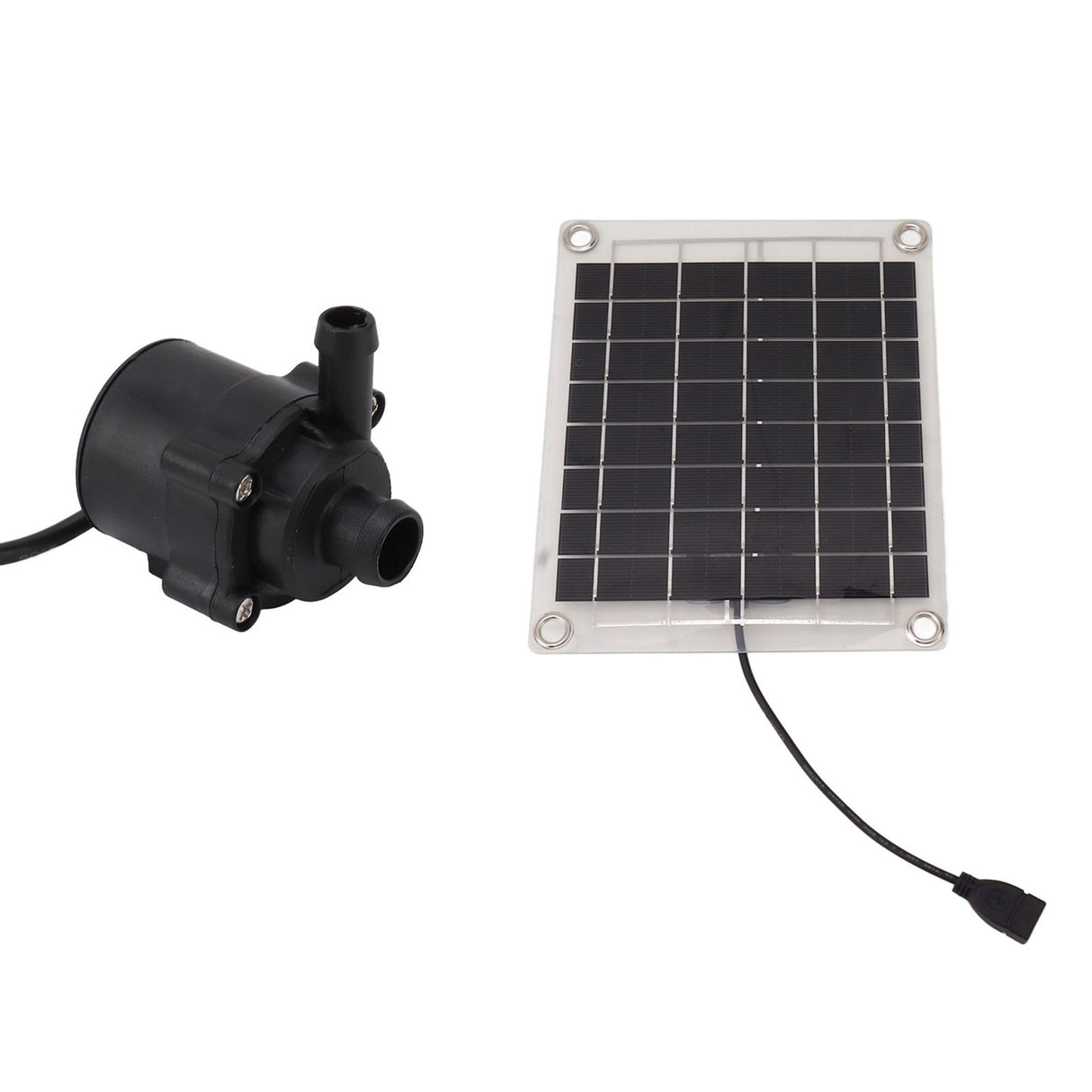 Solar Water Pump Kit 20W Submersible for Fountain Pond Bird Bath Irrigation Adjustable Water Volume with Switch