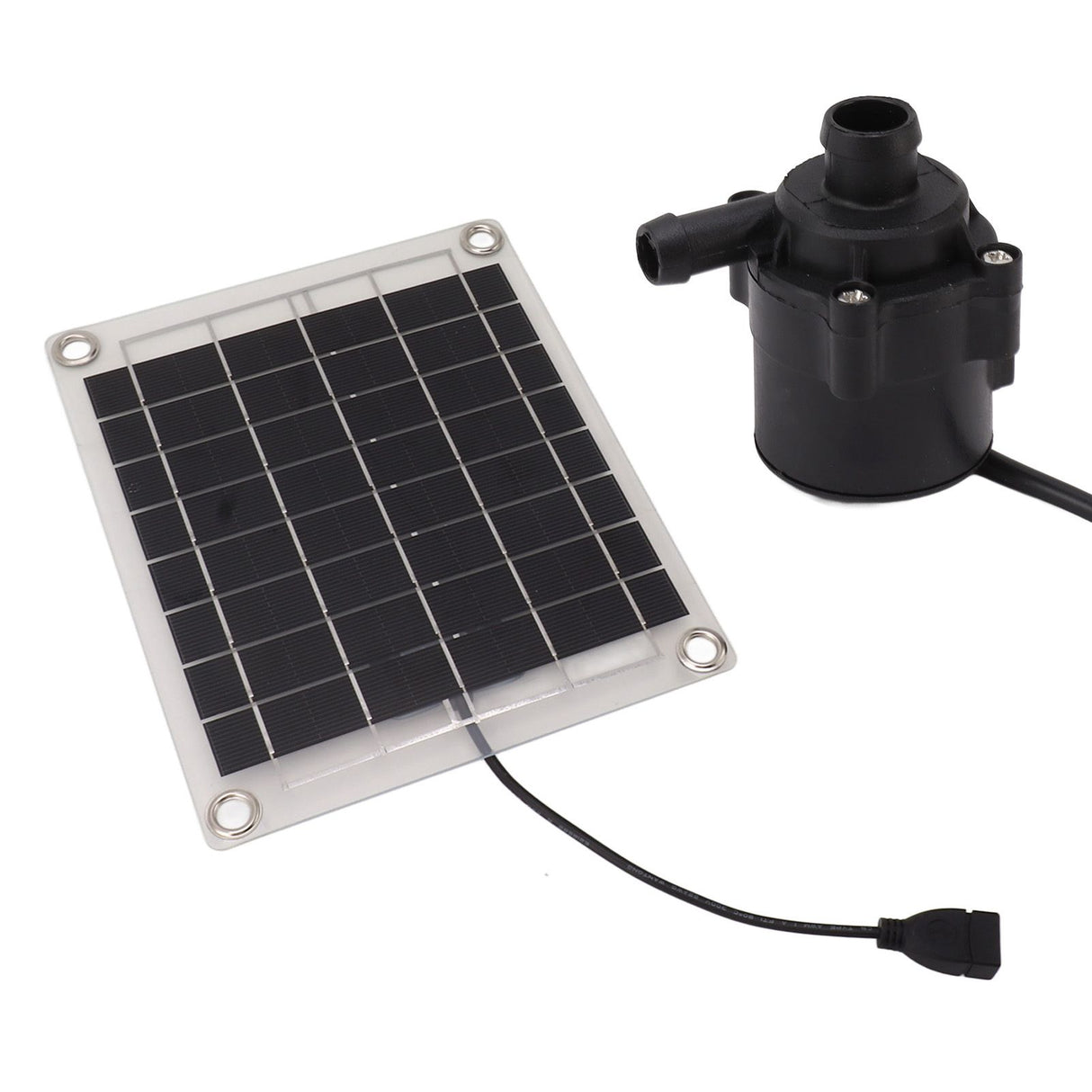 Solar Water Pump Kit 20W Submersible for Fountain Pond Bird Bath Irrigation Adjustable Water Volume with Switch