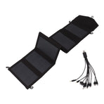 Solar Panel Charger IP65 Foldable 20W 5V USB Portable Solar Panel Charger for Smartphones Tablets