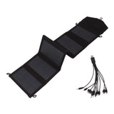 Solar Panel Charger IP65 Foldable 20W 5V USB Portable Solar Panel Charger for Smartphones Tablets