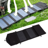 Solar Panel Charger IP65 Foldable 20W 5V USB Portable Solar Panel Charger for Smartphones Tablets - Extra Image