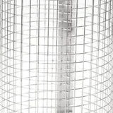 BBQ Net Tube Rolling Grilling Basket Stainless Steel Wire Mesh Cylinder Grill Basket with Fork Hook for Outdoor Barbecue Camping S - Extra Image