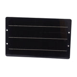 10W Solar Panel Fan Kit Weatherproof Solar Powered Dual Exhaust Fan Wall Mounted for Chicken Coops Greenhouses Sheds