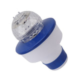 8 Inch Pools Chemical Dispenser 11cm Lighted Floating Pool Chlorine Tablet Dispenser for Spa Hot Tub Pools - Side View