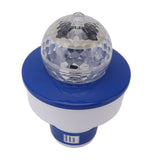 8 Inch Pools Chemical Dispenser 11cm Lighted Floating Pool Chlorine Tablet Dispenser for Spa Hot Tub Pools - Low Angle