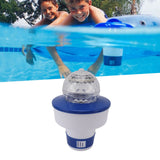 8 Inch Pools Chemical Dispenser 11cm Lighted Floating Pool Chlorine Tablet Dispenser for Spa Hot Tub Pools - Extra Image