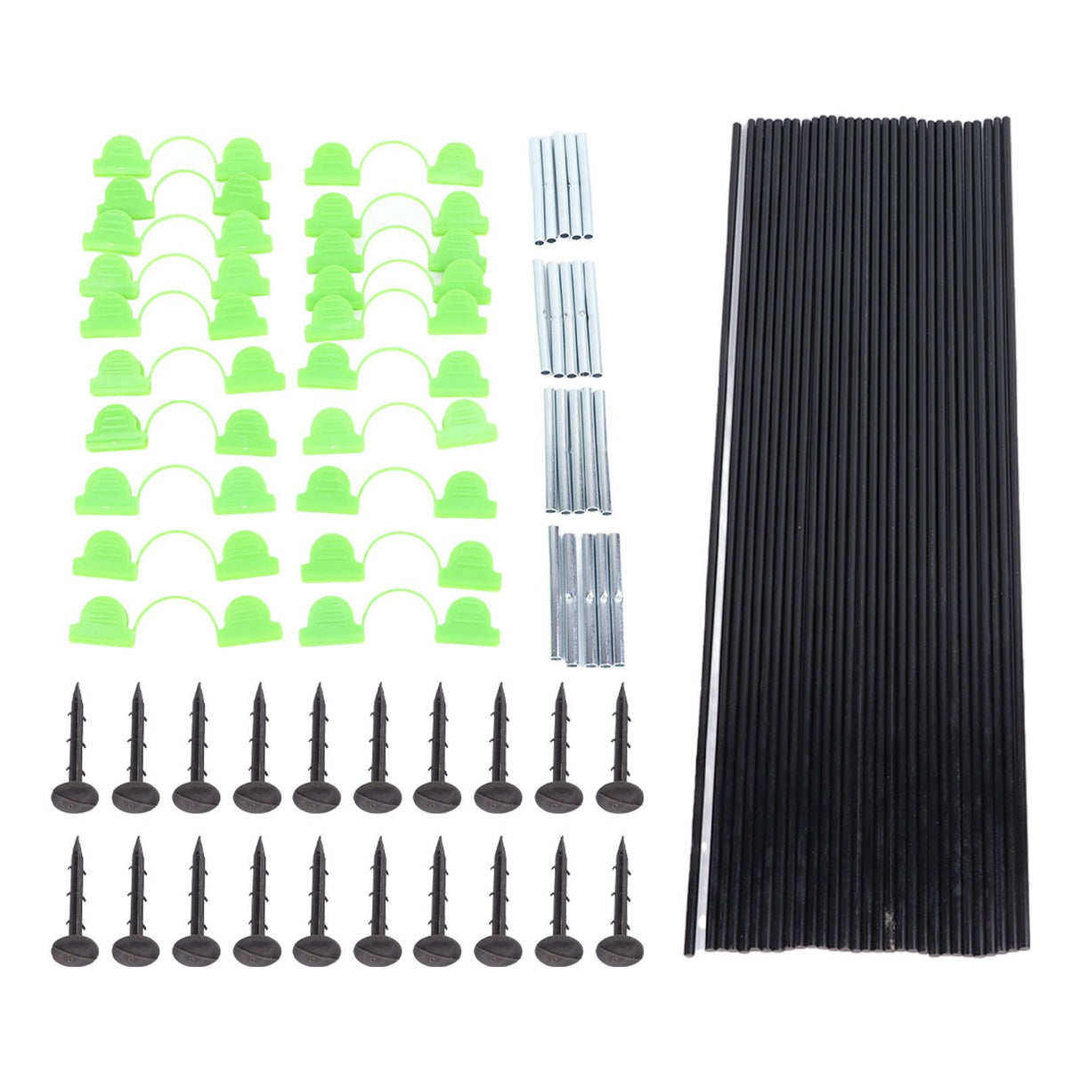 Greenhouse Hoops Grow Tunnel Insect Repellent Animal Protection Plant Shade Support Garden Stakes
