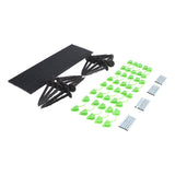 Greenhouse Hoops Grow Tunnel Insect Repellent Animal Protection Plant Shade Support Garden Stakes - Rear View
