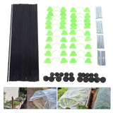 Greenhouse Hoops Grow Tunnel Insect Repellent Animal Protection Plant Shade Support Garden Stakes