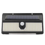 Solar Sensor Wall Light 3 Lighting Modes Human Body Induction Waterproof Solar Motion Lamp Wall Mount Solar Lights for Outdoor - Side View