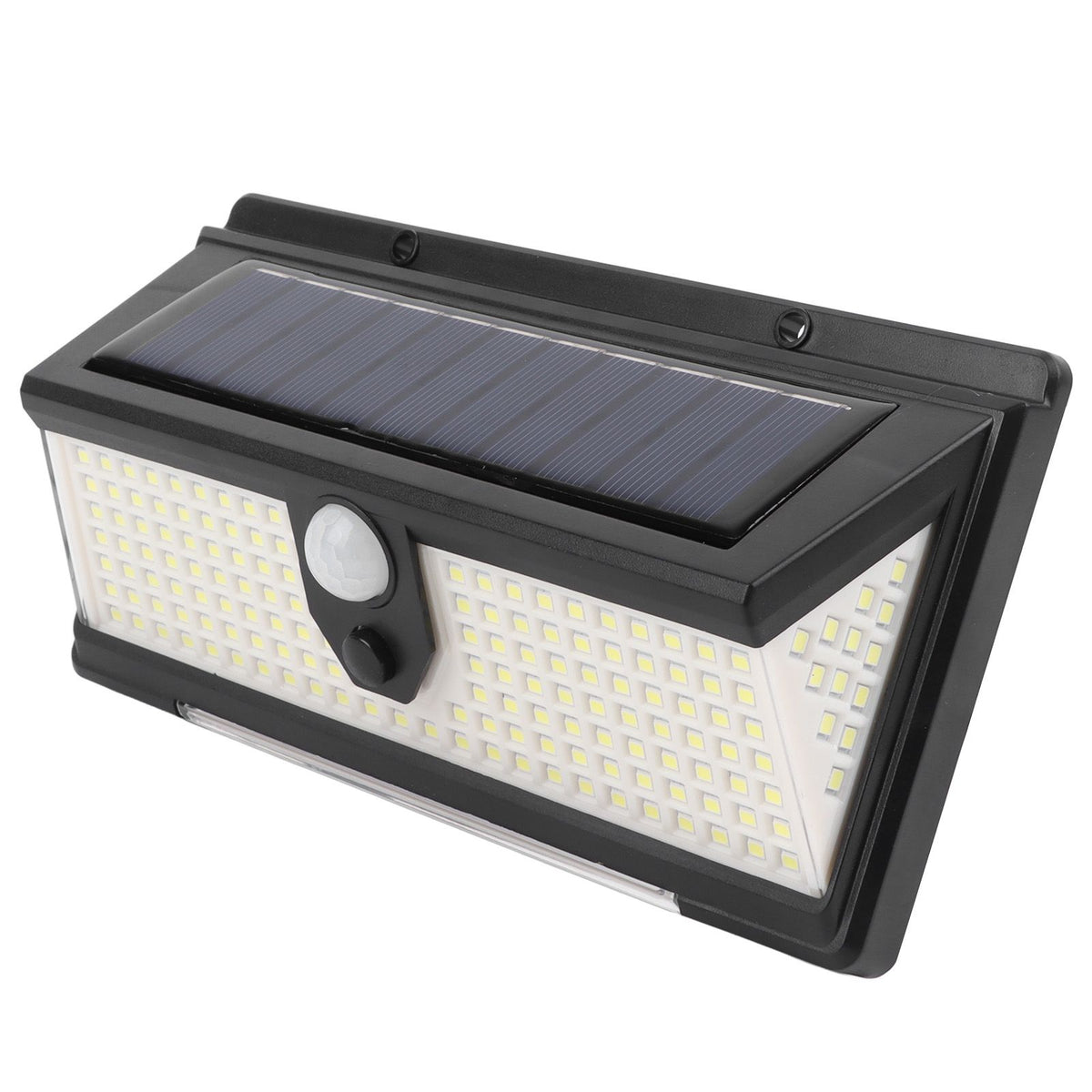 Solar Sensor Wall Light 3 Lighting Modes Human Body Induction Waterproof Solar Motion Lamp Wall Mount Solar Lights for Outdoor