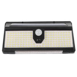 Solar Sensor Wall Light 3 Lighting Modes Human Body Induction Waterproof Solar Motion Lamp Wall Mount Solar Lights for Outdoor - Close-Up Angle