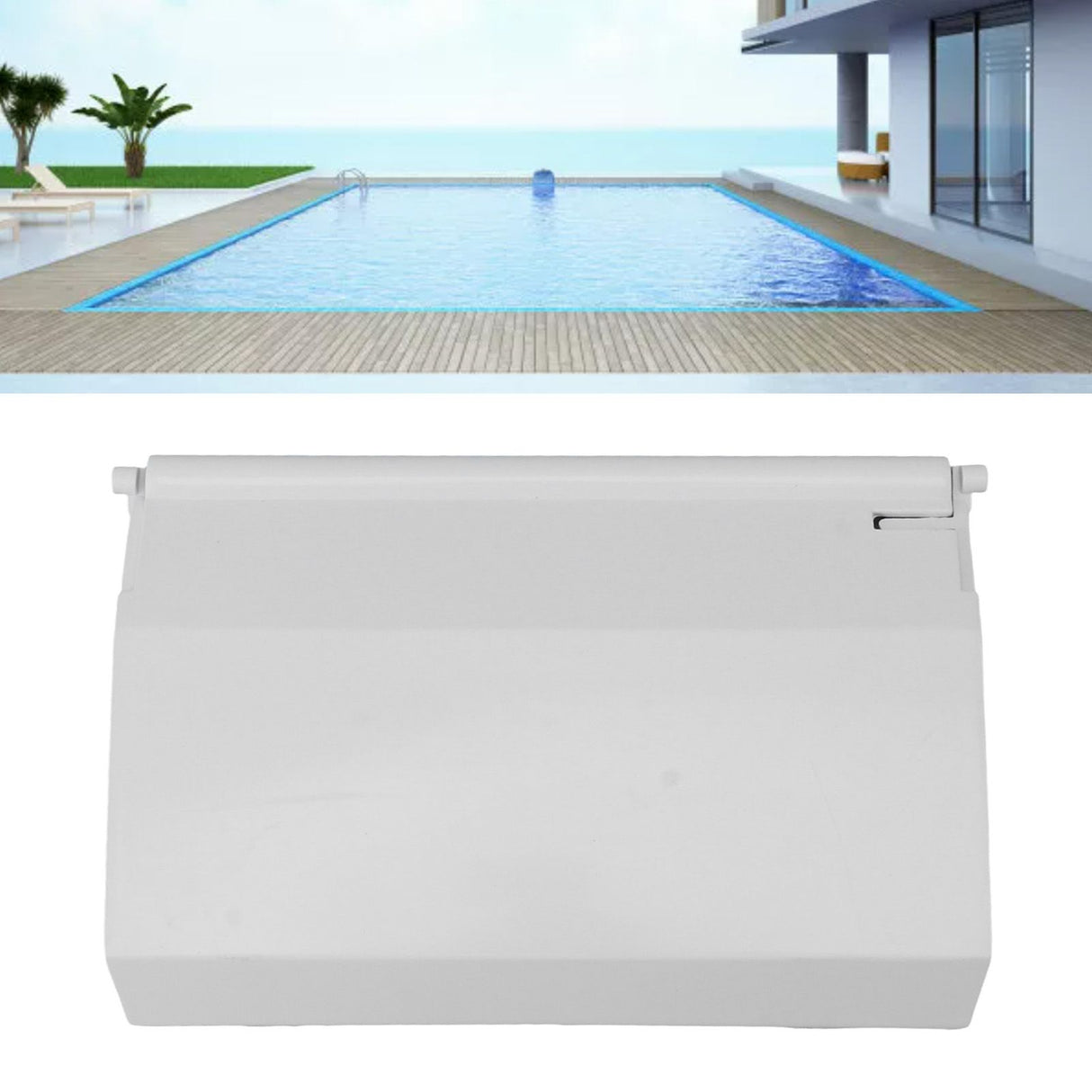 Pool Skimmer Weir Door PVC Effective Easy To Use Pool Skimmer Weir Door Flapper for SP1082 SP1083