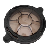 Pool Pump Lid PVC Durable Transparent Sealed Pool Pump Basket Cover for Hayward Super II - Front View