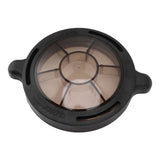 Pool Pump Lid PVC Durable Transparent Sealed Pool Pump Basket Cover for Hayward Super II - Top-Down View