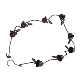 Rain Chain Outdoor Mobile Birds Cup Rain Chain Decorative Replacement for Gutters Downspouts - Close-Up Angle