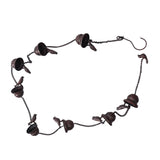 Rain Chain Outdoor Mobile Birds Cup Rain Chain Decorative Replacement for Gutters Downspouts