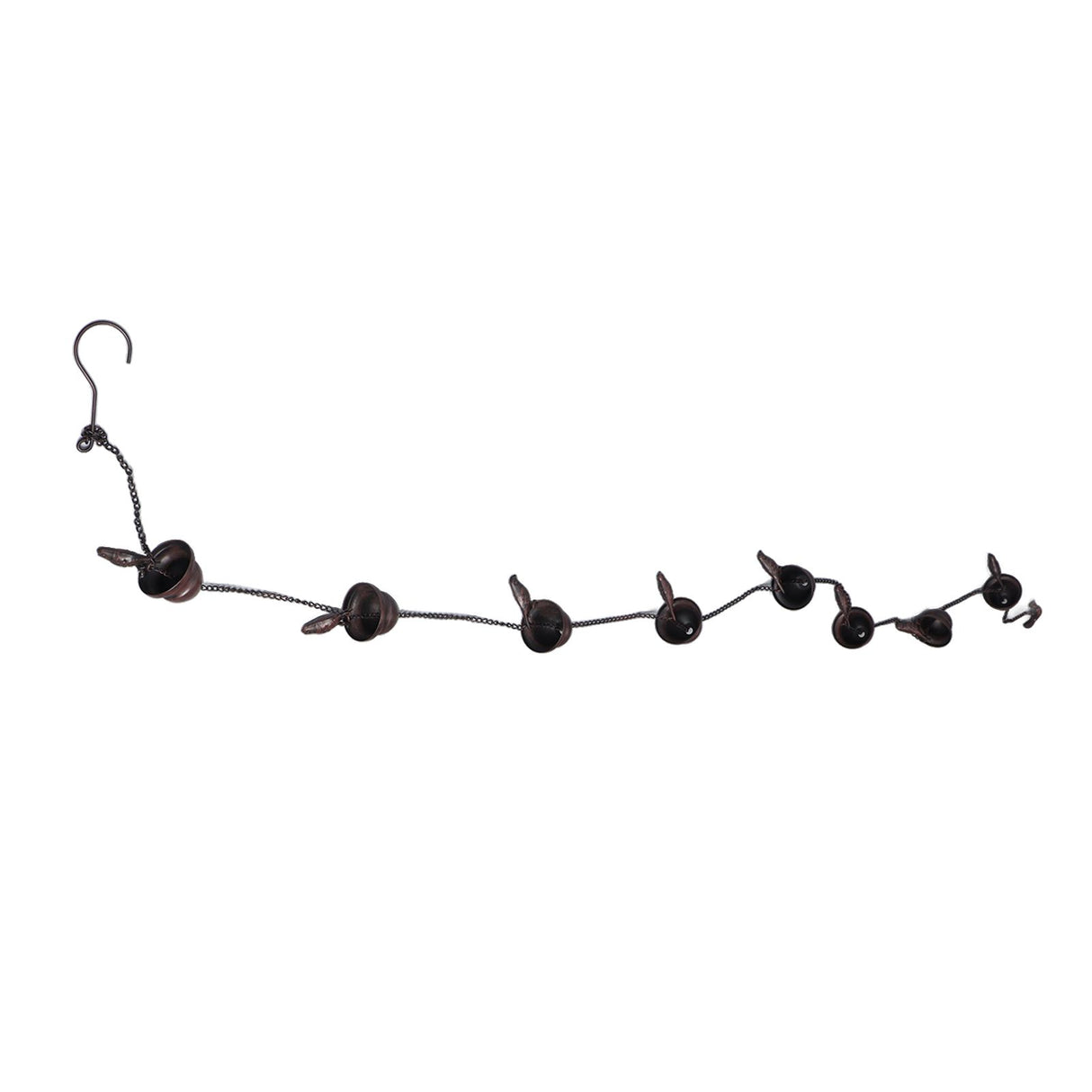 Rain Chain Outdoor Mobile Birds Cup Rain Chain Decorative Replacement for Gutters Downspouts