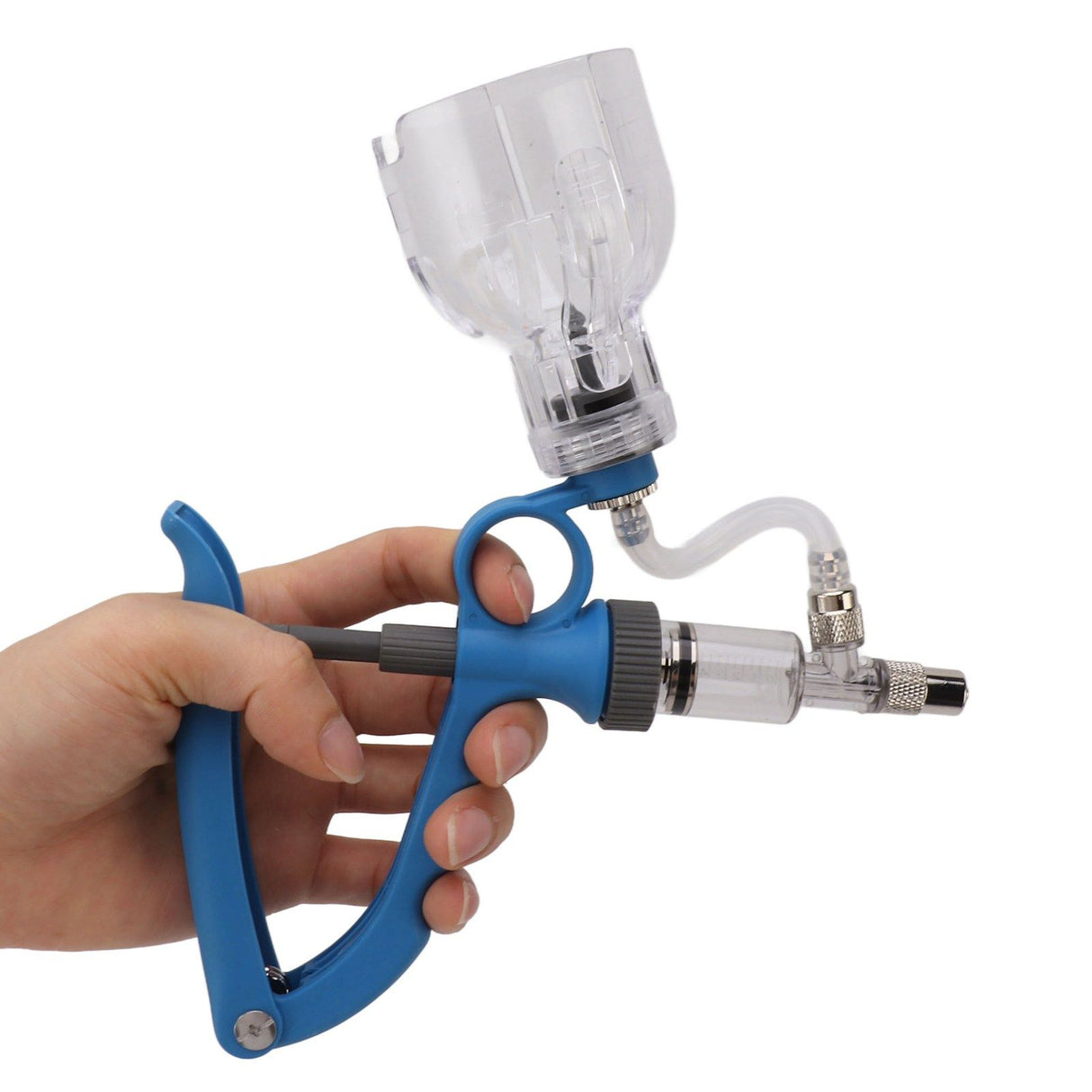 0.5ml‑6ml Livestock Syringe Adjustable Continuous Vaccine Livestock Syringe for Cattle Goat Pig Cow