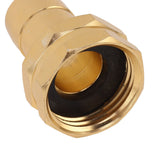 3 Set Garden Hose Repair Kit Hose Repair Connector with Clamps for 3/4 5/8 Garden Hose