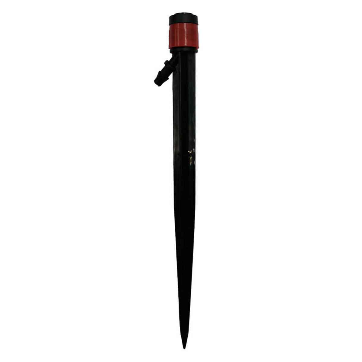 100pcs Drip Emitters 360 Degree Adjustable Water Flow Drippers Sprayer for Patio Lawn Bed Watering System 13cm / 5.1in Red
