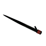 100pcs Drip Emitters 360 Degree Adjustable Water Flow Drippers Sprayer for Patio Lawn Bed Watering System 13cm / 5.1in Red - Extra Image