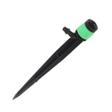 100pcs Drip Emitters 360 Degree Adjustable Water Flow Drippers Sprayer for Patio Lawn Bed Watering System 13cm / 5.1in Green - Extra Image