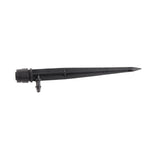 100pcs Drip Emitters 360 Degree Adjustable Water Flow Drippers Sprayer for Patio Lawn Bed Watering System 13cm / 5.1in Black - Rear View