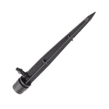 100pcs Drip Emitters 360 Degree Adjustable Water Flow Drippers Sprayer for Patio Lawn Bed Watering System 13cm / 5.1in Black - Extra Image