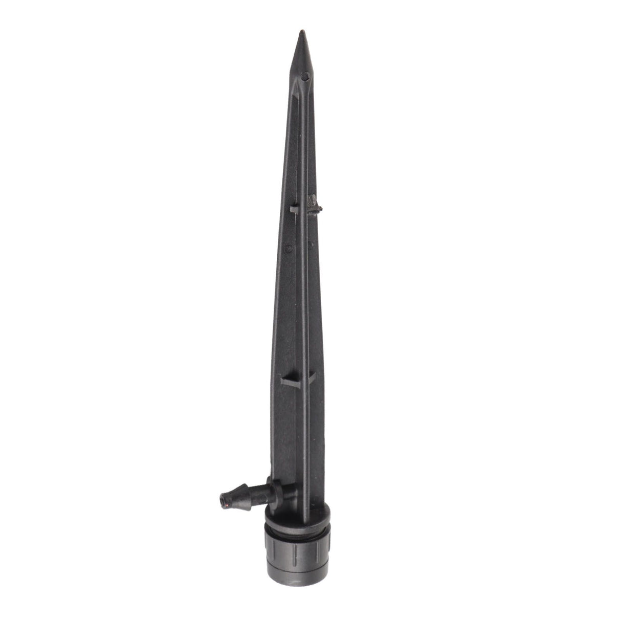 100pcs Drip Emitters 360 Degree Adjustable Water Flow Drippers Sprayer for Patio Lawn Bed Watering System 13cm / 5.1in Black
