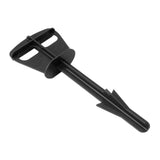 Butt Out Tool Plastic Hunters Butt Out Tool for Deer Large Livestock Anal Cleaning Grey - Side View