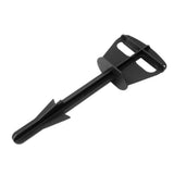 Butt Out Tool Plastic Hunters Butt Out Tool for Deer Large Livestock Anal Cleaning Grey - Top-Down View