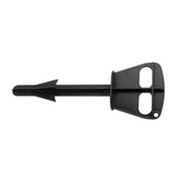 Butt Out Tool Plastic Hunters Butt Out Tool for Deer Large Livestock Anal Cleaning Grey - Rear View