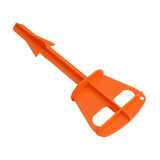 Butt Out Tool Plastic Hunters Butt Out Tool for Deer Large Livestock Anal Cleaning Orange - Extra Image