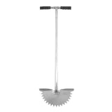Manual Lawn Edger with Saw Tooth Blade Half Moon Edger Lawn Tool with T Grip Handle for Cleaning Edges Along Sidewalks - Extra Image