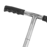 Manual Lawn Edger with Saw Tooth Blade Half Moon Edger Lawn Tool with T Grip Handle for Cleaning Edges Along Sidewalks - Extra Image