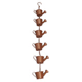 Kettle Rain Chain Elegant Stable Metal Hanging Kettle Rain Chain for Garden Artwork Decoration