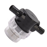Water Pump Strainer ABS G1/4 Pump Twist On Strainer Irrigation Pipeline Filter for RV Marine Boat Lawn - Rear View