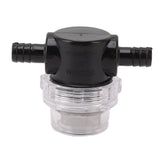 Water Pump Strainer ABS G1/4 Pump Twist On Strainer Irrigation Pipeline Filter for RV Marine Boat Lawn