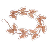 Butterfly Rain Chain Metal Outdoor Decorative Downspout Hanging Drainage Rain Catcher