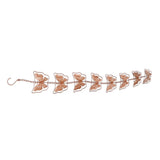 Butterfly Rain Chain Metal Outdoor Decorative Downspout Hanging Drainage Rain Catcher - Rear View